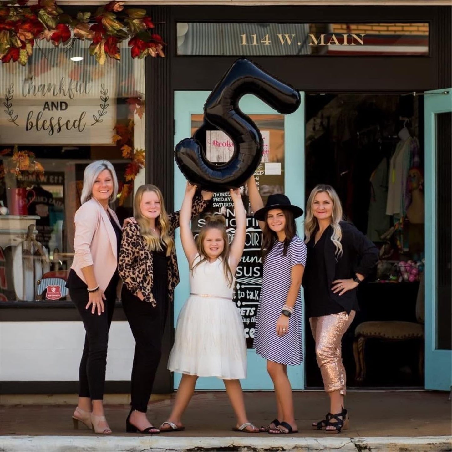 Black Number 4 Balloons by [Brand Name] - 40-Inch Large Foil Mylar Helium Balloon for Birthday & Graduation Celebrations