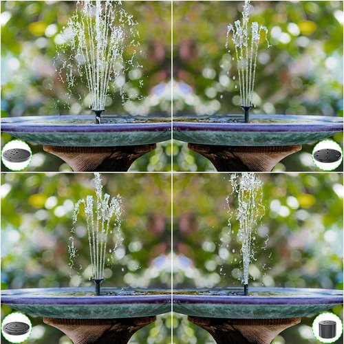 Biling Solar Water Pump - Upgraded Solar Fountain Kit for Bird Baths & Gardens | Outdoor Use