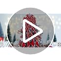 Christmas Tree Topper Bow Large Red Wreath Topper, Flocking Fabric