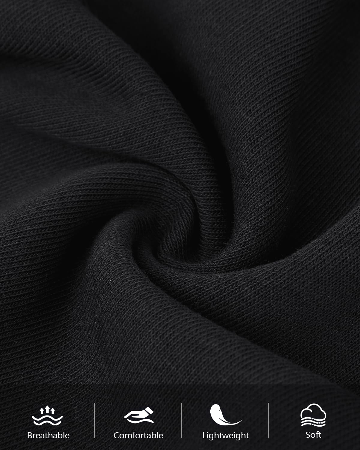 Zylioo Men's Extra Long Sweatpants 36 Inseam Athletic Pants with Pockets Black Extra Long Sweatpants for Men