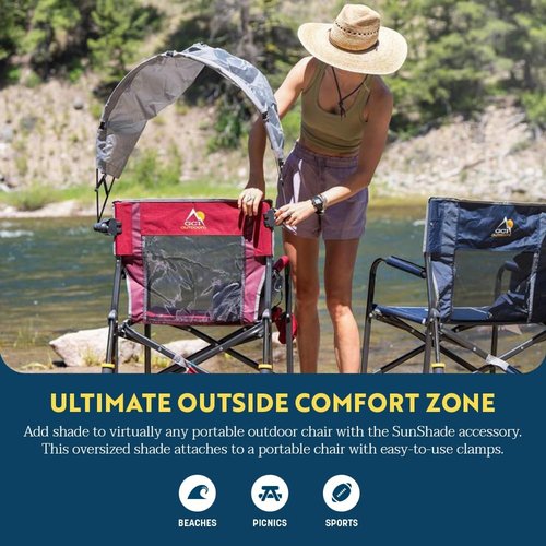 GCI Outdoor Sunshade Accessory - Portable UV Protection for Outdoor Activities | Easy Setup