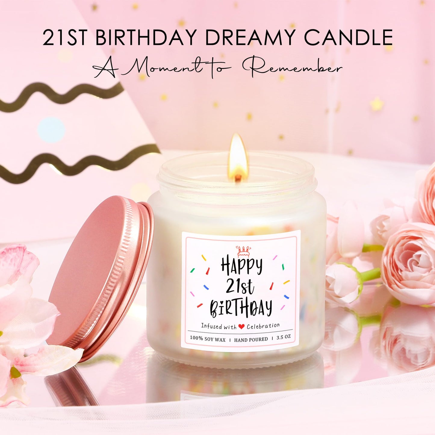 21st Birthday Gifts for Her Women 21 Year Old Birthday Gifts for Her Funny Gift Ideas for 21 Years Old Female Unique Happy 21st Bday Decorations Must Haves for Girl Cool Best 21 Year Olds Accessories