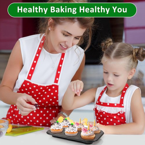 Caperci Mini Cupcake Liners - 400 Pcs White Paper Muffin Liners for Non-Stick Baking | Food Grade