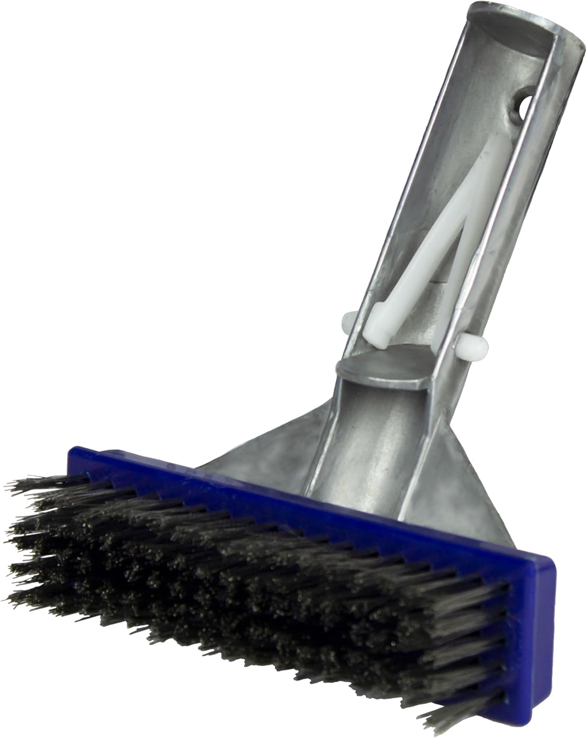 Poolmaster 5-Inch Stainless Steel Pool Algae Brush - Heavy-Duty Aluminum Back for Gunite Pools & Spas