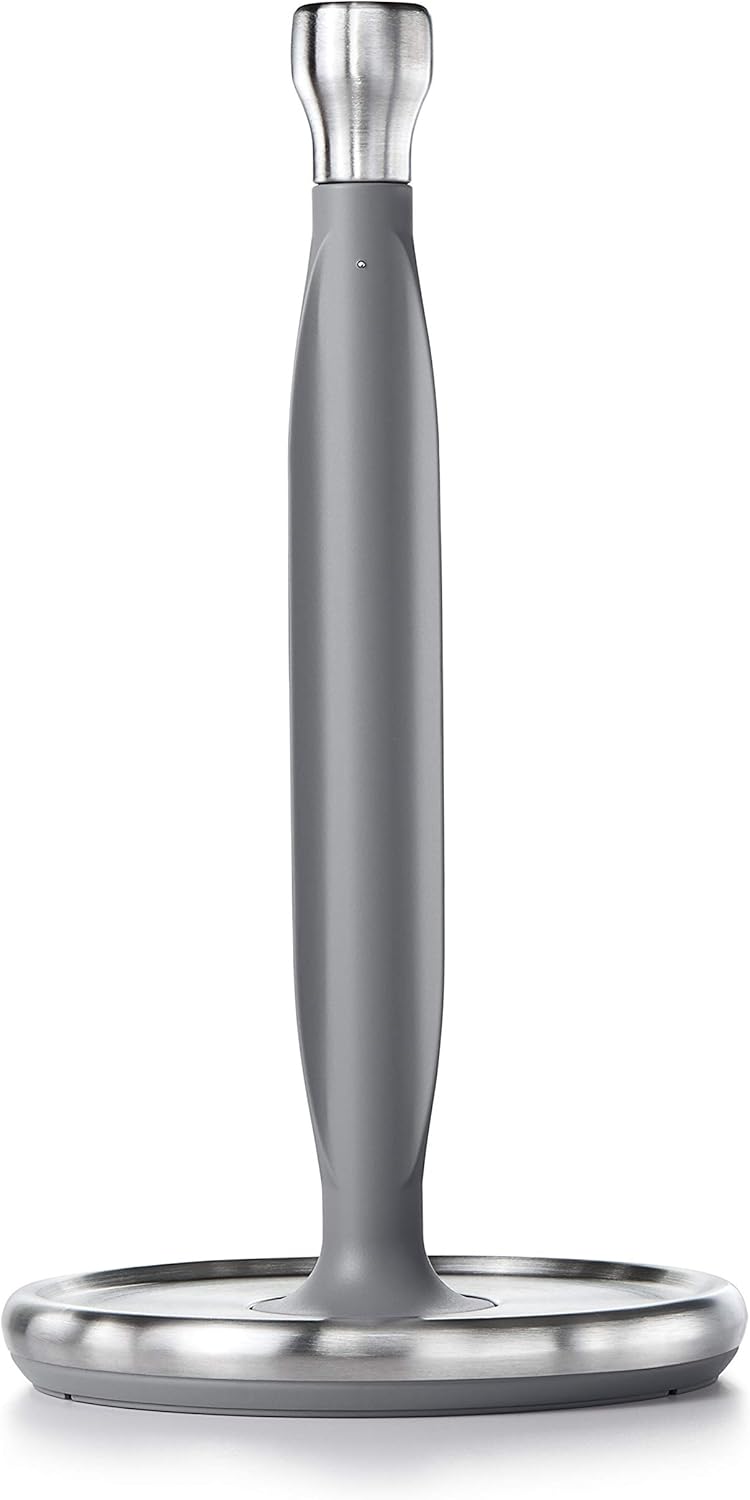 OXO Good Grips Paper Towel Holder - Steady Design for Countertop Use | Sleek and Durable