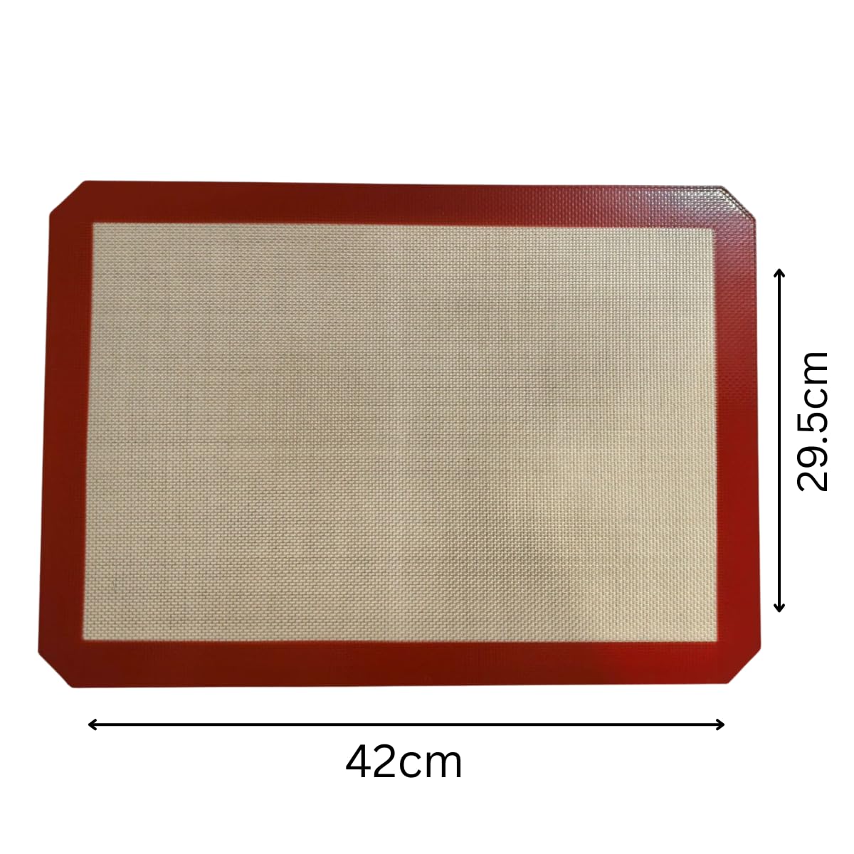 Reusable Silicone Baking Mat 42 x 29.5 cm – Non-Stick Oven Liner, Heat Resistant Silicone Baking Sheet for Cookies, Pastry & Roasting-2pcs Set
