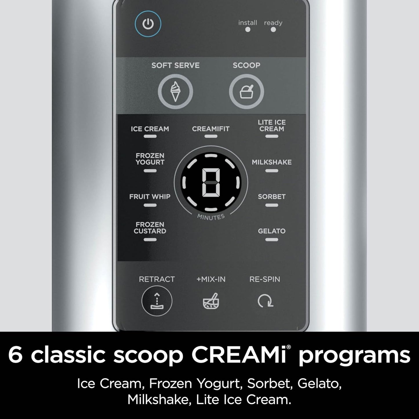 Ninja Swirl by CREAMi Ice Cream Maker - 13-in-1 Soft Serve & Sorbet Machine | 16oz Pints Included