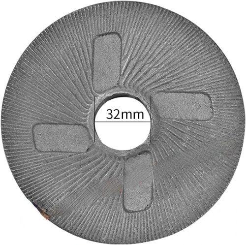 2pcs #140 Grain Mill Disc,Grain Grinder Mill Sheet (#140 Steel Disc),Dry Feed Flour Milling (#140 Steel Disc)