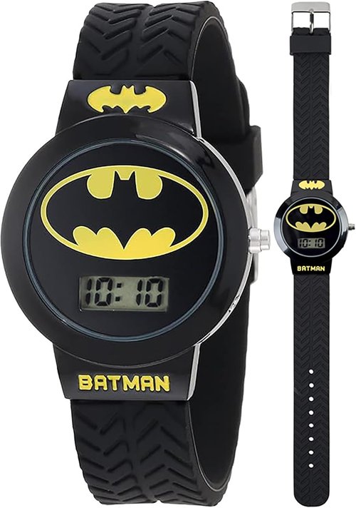Accutime Kids Batman Digital Quartz Watch - Fun Design for Boys, Girls & Adults | All Ages