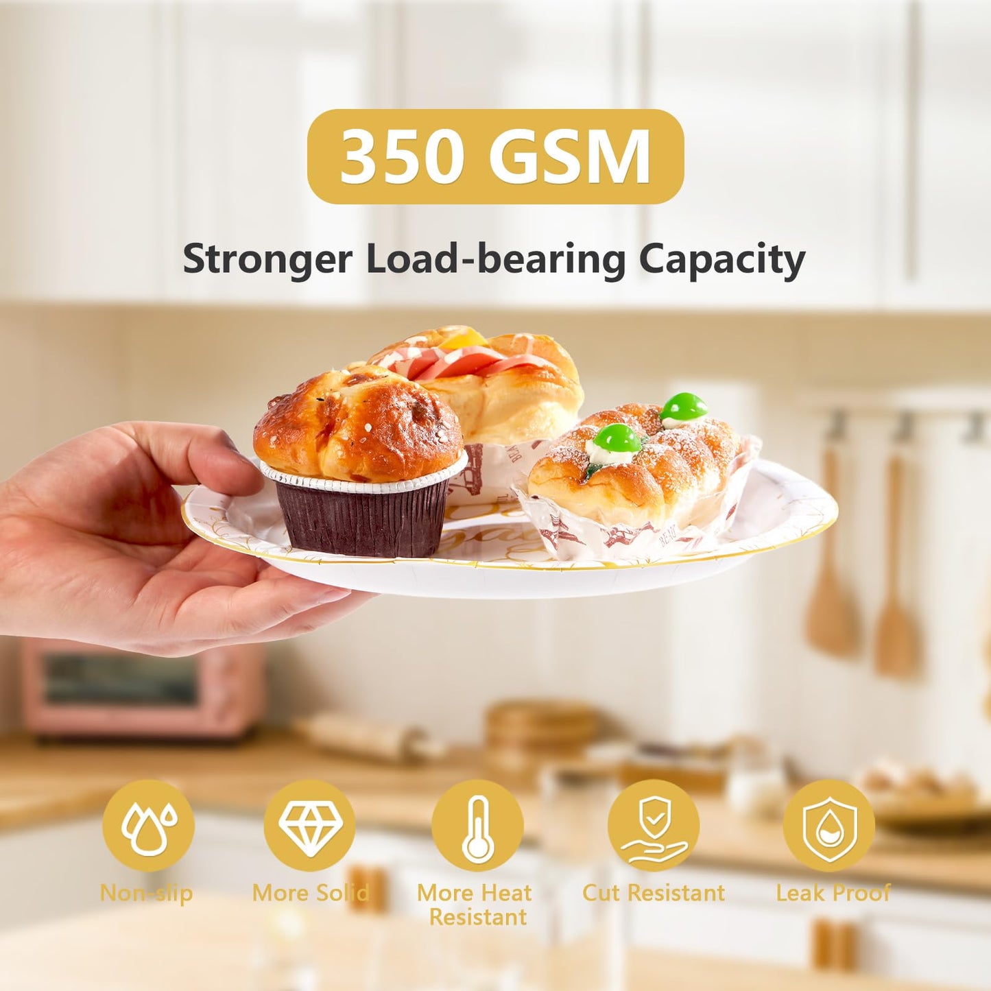 Grencian 96Pcs Happy Engagement Party Supplies White Gold Diamond Ring Plates Napkins She Said Yes Party Disposable Dinnerware for Wedding Bridal Shower Just Engaged Decoration Serve 24