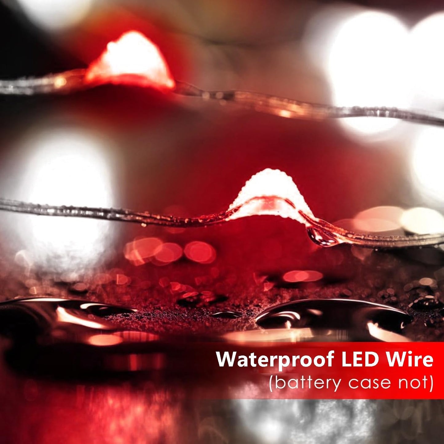 Skiennix 50 LED Fairy Lights - Waterproof 16FT Battery Operated String Lights with Timer | Ideal for Indoor & Outdoor Decor