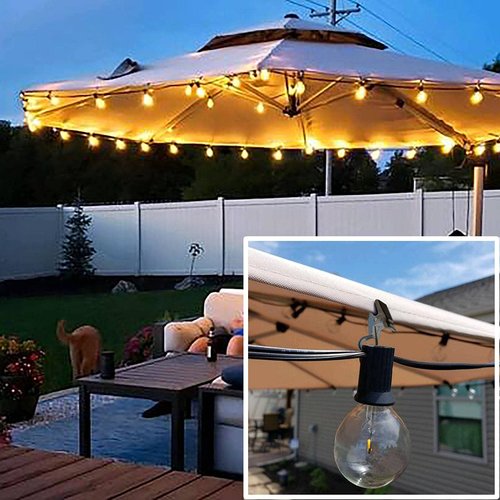 BIHRTC Pack of 25 Black Curtain Clips String Light Hangers Small Metal Wire Holder for Hanging Camper Awning Light Christmas Decor Shower Home Decoration Indoor and Outdoor Photos Arts Crafts Display