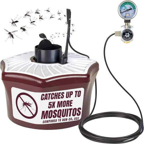 Biogents Mosquitaire Outdoor Mosquito Trap - CO₂ Booster & Sweetscent Lure | Eco-Friendly, Pet-Safe Solution