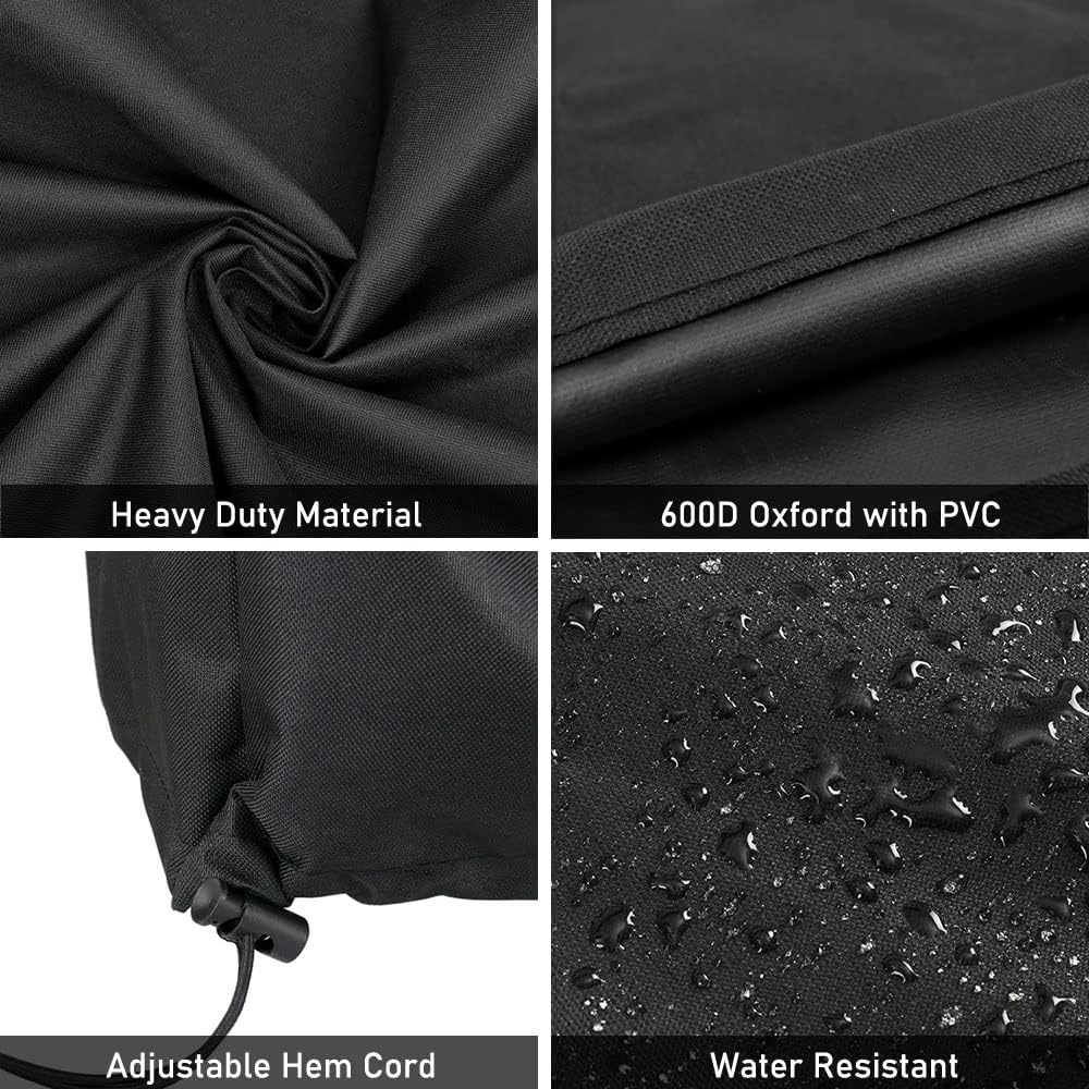 ZJYWSCH Heavy-Duty Waterproof Cover for Pit Boss Portable 150 Grill | Fits 24-Inch Models
