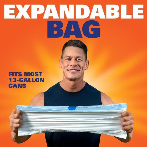 Hefty Ultra Strong Kitchen Trash Bags - Citrus Twist Scent | 13 Gallon, 20 Count