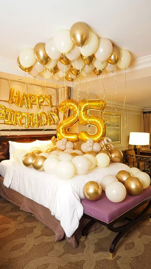 Gold Number 15 Balloon 40 inch, 15 Number Balloons, 15th Gold Birthday Decorations, 15 Year Old Girls Boys Golden Party Supplies