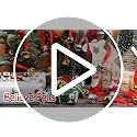 FOIMAS 30pcs 1.6in Believe Bells Ornament Silver with Red Ribbon for Christmas Tree