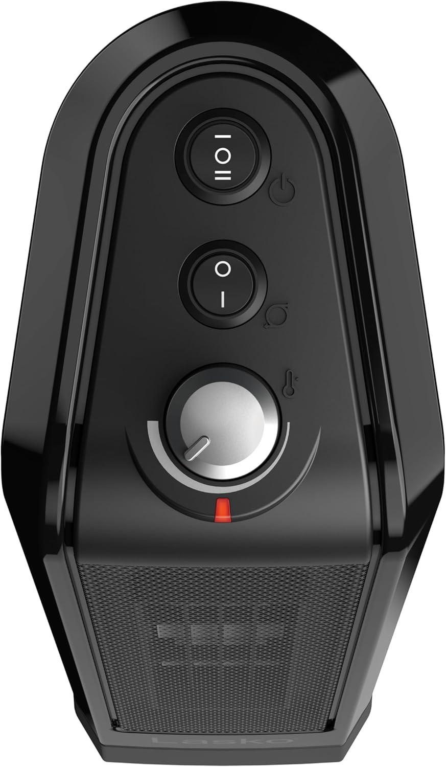 Lasko Oscillating Ceramic Tower Space Heater - 1500W with Adjustable Thermostat & Overheat Protection | 15.7 Inches, Black