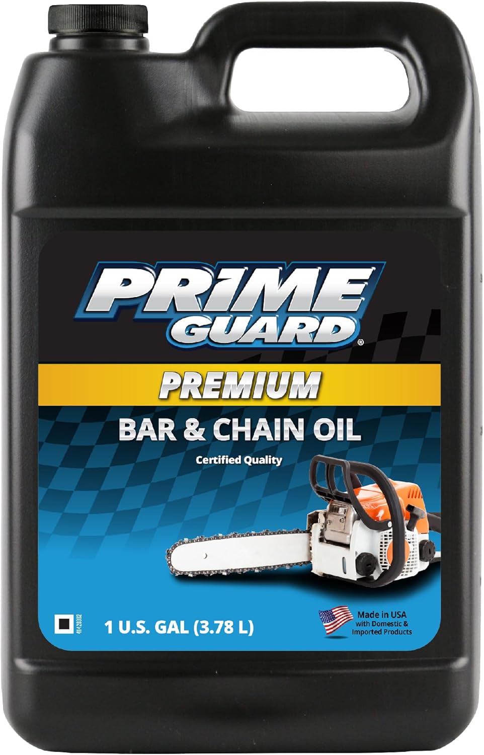 Prime Guard Bar & Chain Oil - High-Performance Lubricant for Chainsaws | 1 Gallon