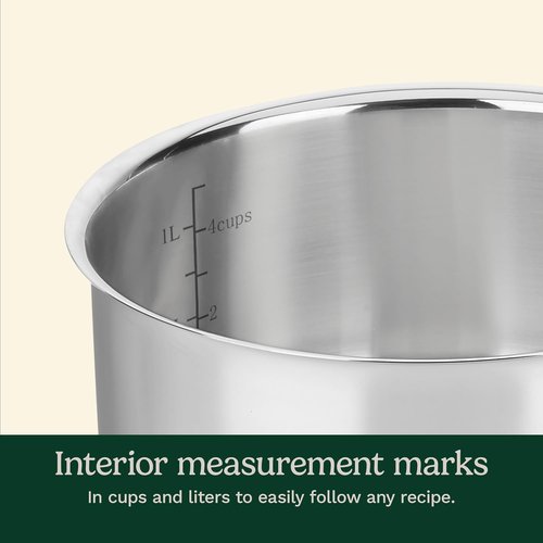 Cuisinart 1.5 Quart Stainless Steel Saucepan - Dishwasher Safe, Induction Compatible, Cool Grip Handles
