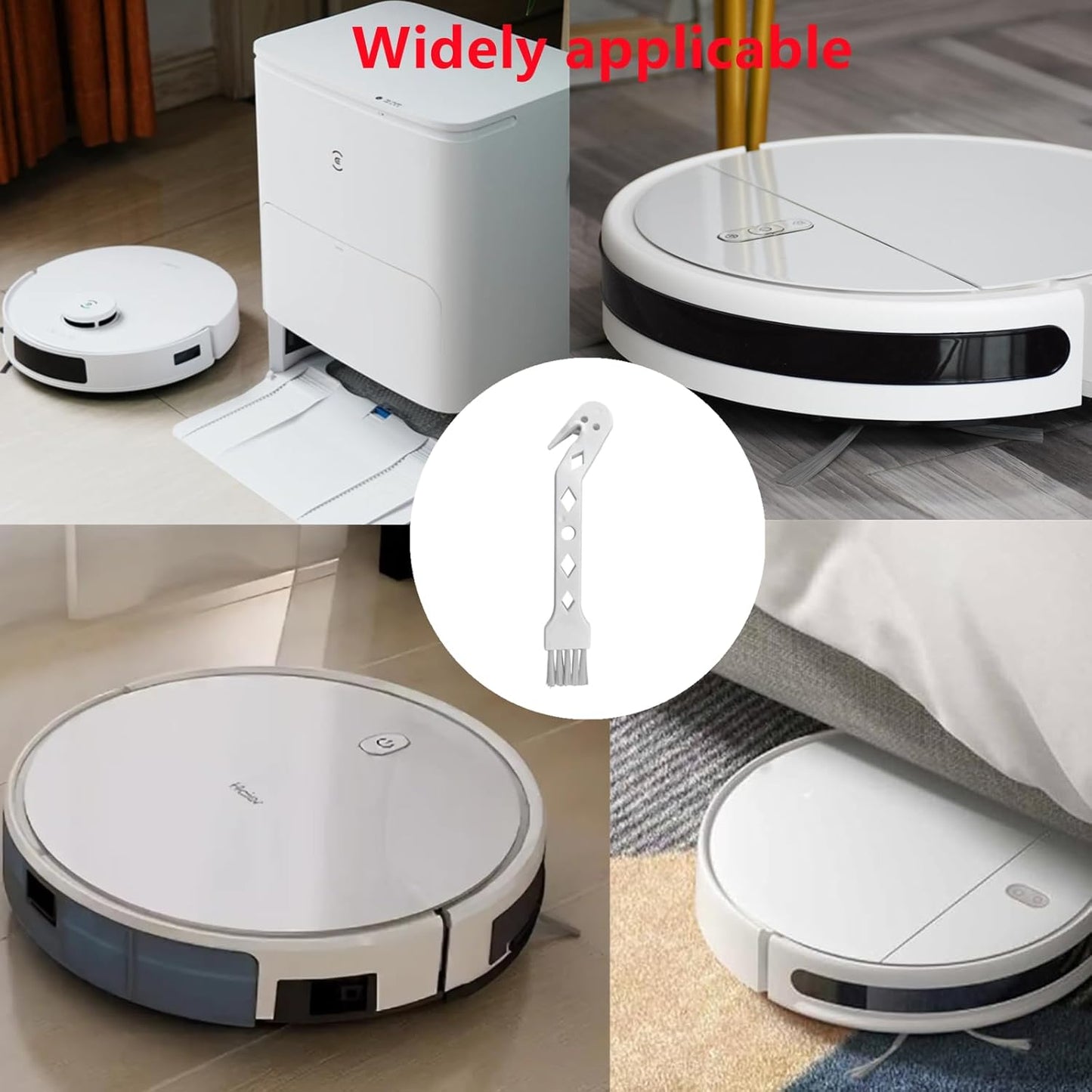 Xiaomi Dreame Handheld Vacuum Cleaner Brush - 2-in-1 Dust Roller Tool for Efficient Cleaning