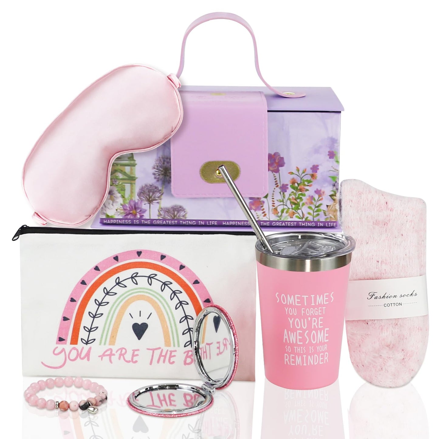 Teen Girl Gifts, Birthday Gifts for Teen Girls 10 11 12 13 14 15 16 17 Year Old, Tween Girls Gifts Ideas with Eye Mask, Tumbler, Teenage Girl gifts for Her, Sister, Best Friend, Daughter