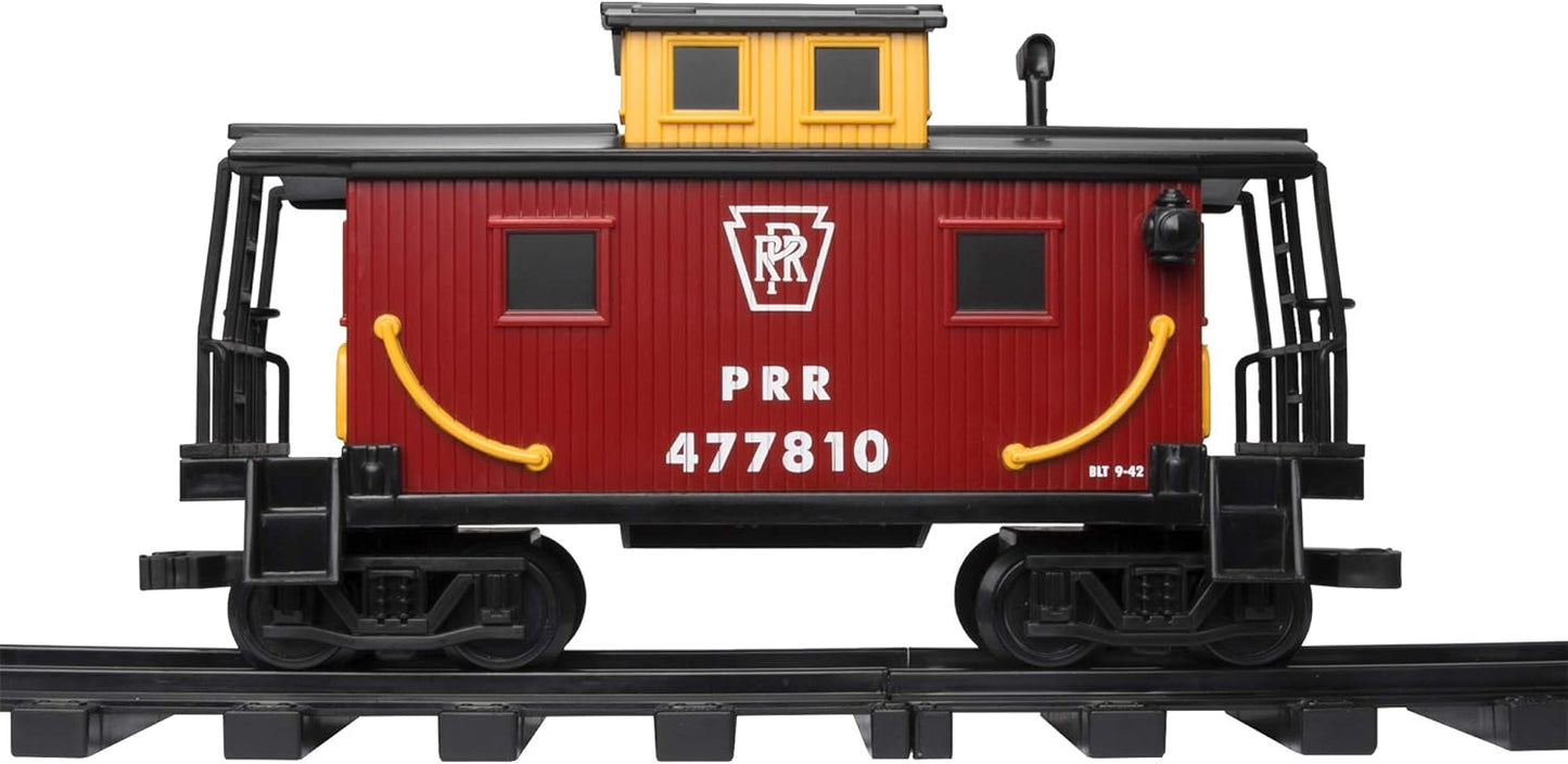 Lionel Pennsylvania Flyer Battery-Powered Train Set - Bluetooth Control, Smoke, Lights & Sounds | 2-Rail Track for Kids 4+