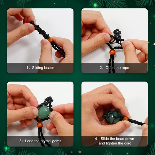 Crystal Advent Calendar 2025 - Adult Rock Healing Gemstone | 24-Day Christmas Countdown