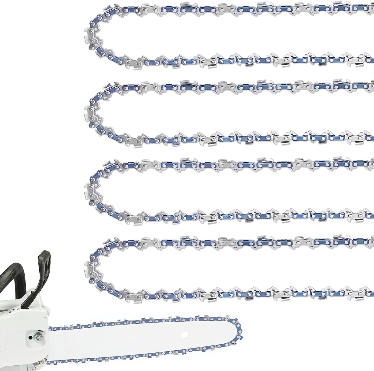 Milwaukee 16-Inch Chainsaw Chain - 3/8" LP Pitch, .043'' Gauge, 56 Drive Links - Fits EGO, DeWalt, Greenworks