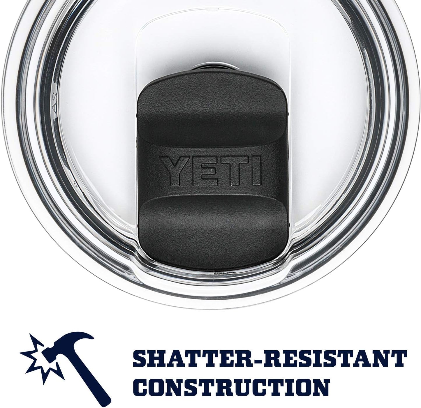 YETI Rambler 20 oz Vacuum Insulated Stainless Steel Tumbler - MagSlider Lid for Easy Drinking