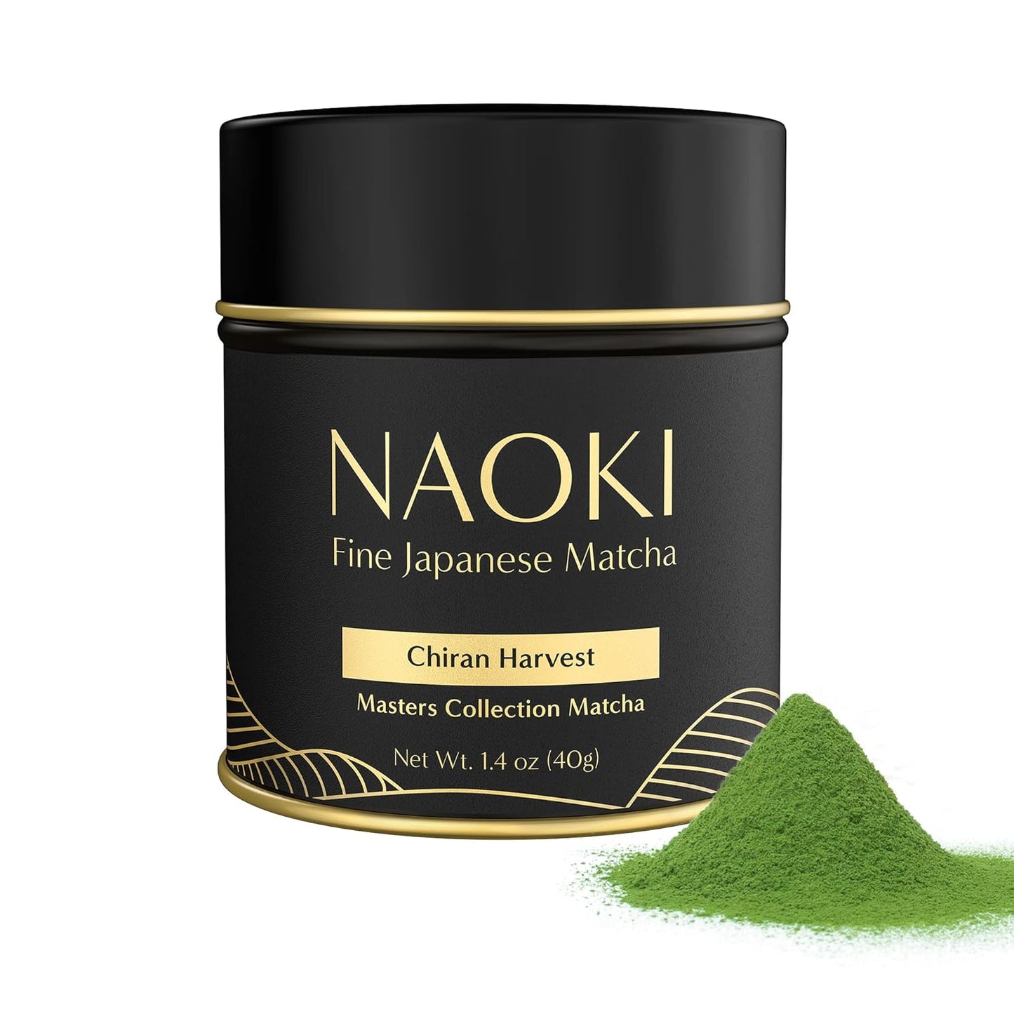 Naoki Matcha - Authentic Japanese Ceremonial Grade Green Tea Powder | Chiran Harvest Collection (40g / 1.4oz)