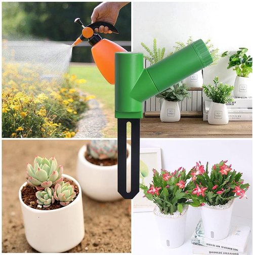 ECOWITT WH0291 Soil Moisture Tester - Digital LCD Display for Accurate Plant Care