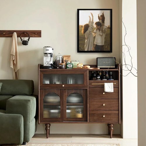 Canvas Prints | Custom Photo Wall Art by Skiennix - Framed Canvas Decor (12x16, Black Wood Frame)