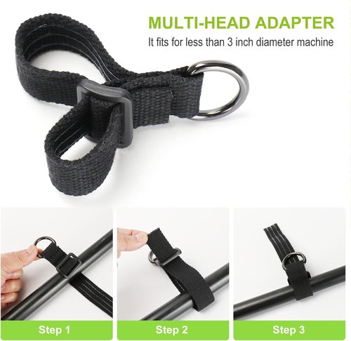 EGO Trimmer Strap - Upgraded Metal Clip Shoulder Harness for String Trimmers & Leaf Blowers