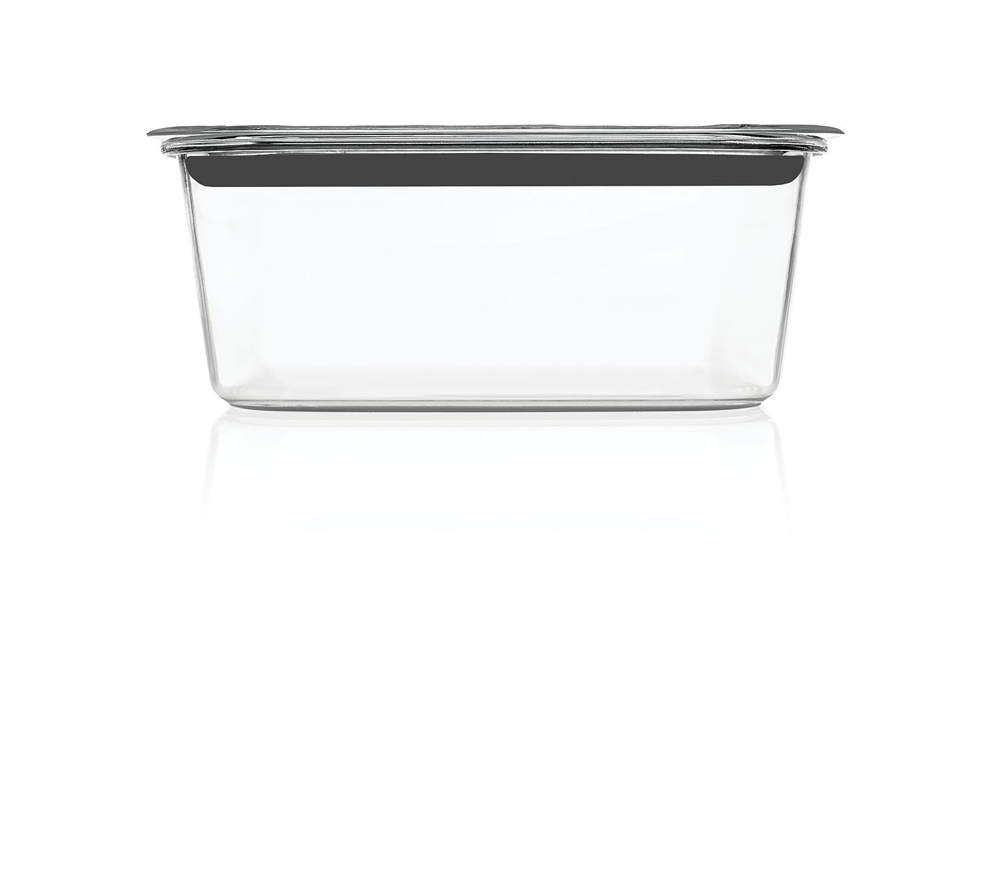 Rubbermaid Brilliance Large Food Storage Container, 9.6 Cup, BPA-Free, Leak-Proof, Clear