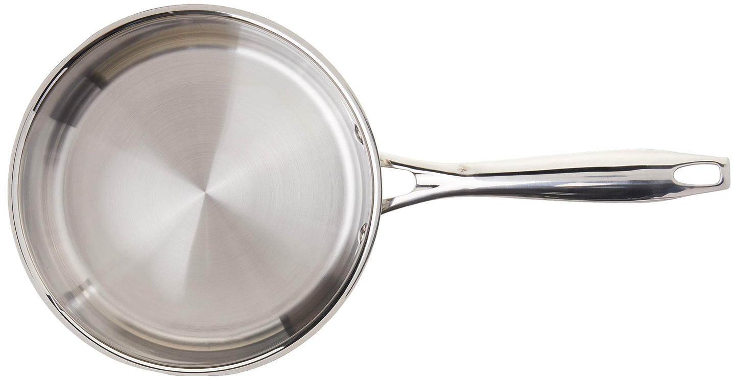 Cuisinart Professional Stainless Saucepan with Cover, 3-Quart, Stainless Steel