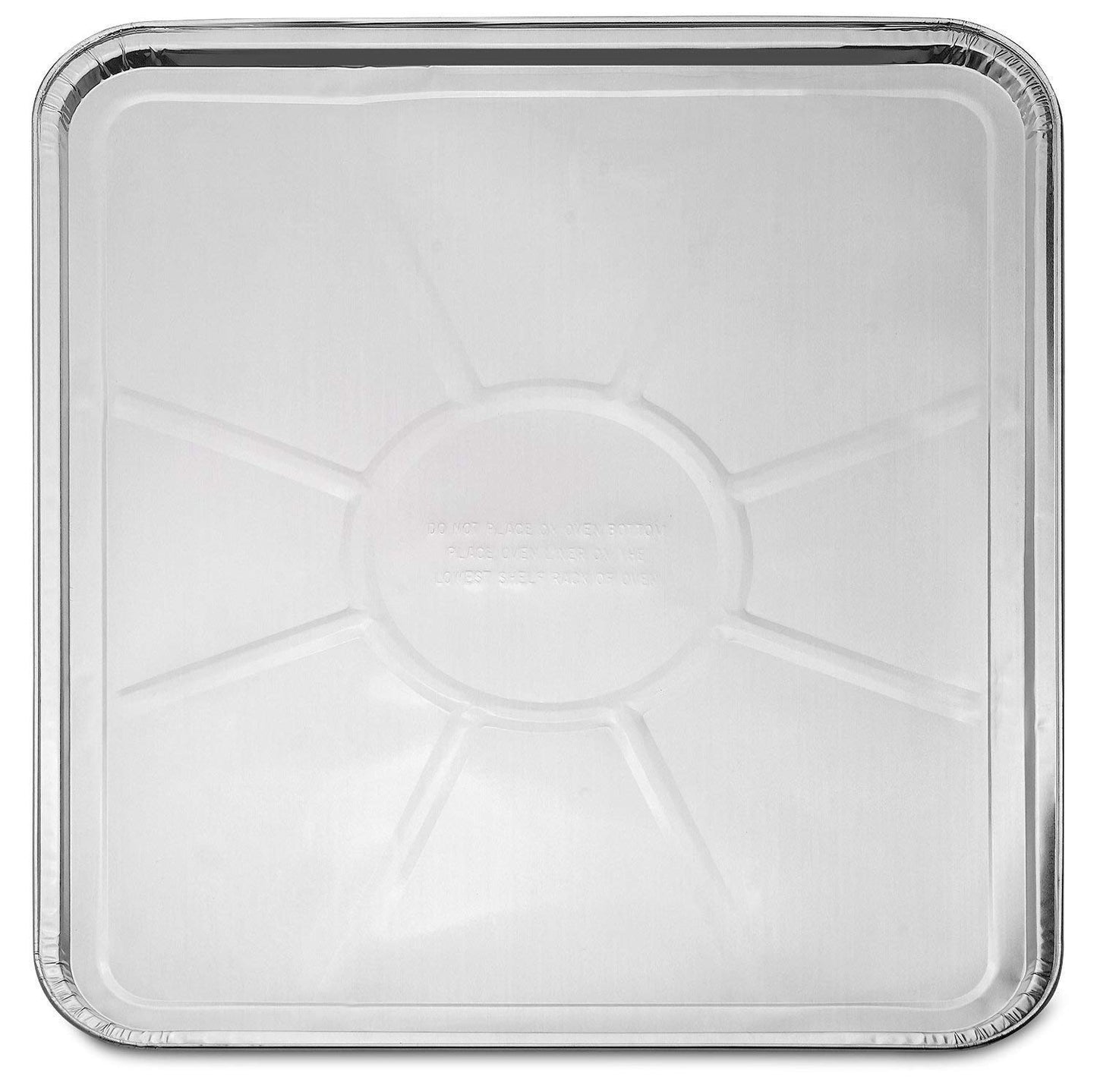 5-Pack Disposable Foil Oven Liners by DCS Deals – Keep Your Oven Clean and Healthy – Perfect Silver Foil Drip Pan Tray for Cooking, Baking, Roasting, and Grilling- 18.5 x15.5” inch