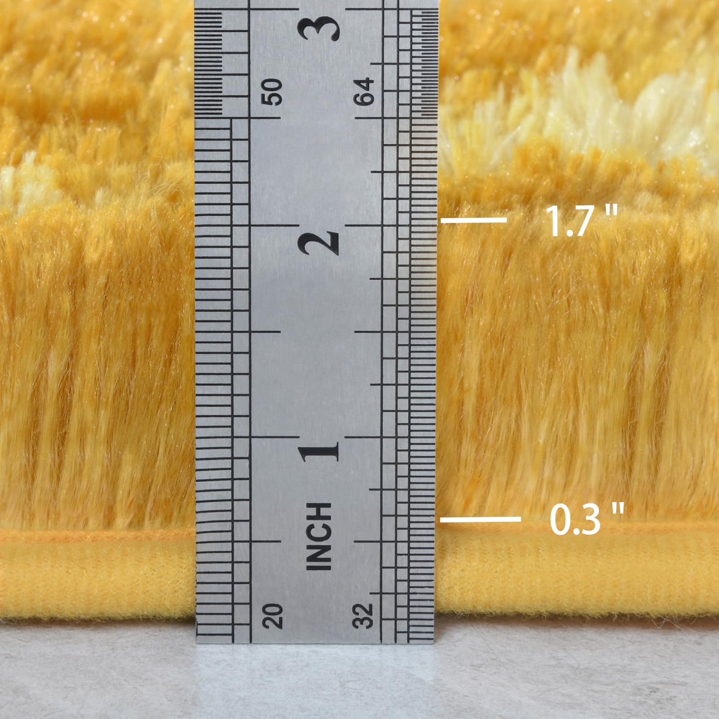 Hutha 5x8 Large Area Rugs for Living Room, Super Soft Fluffy Modern Bedroom Rug, Tie-Dyed Orange Yellow Indoor Shag Fuzzy Carpets for Girls Kids Nursery Room Home Decor