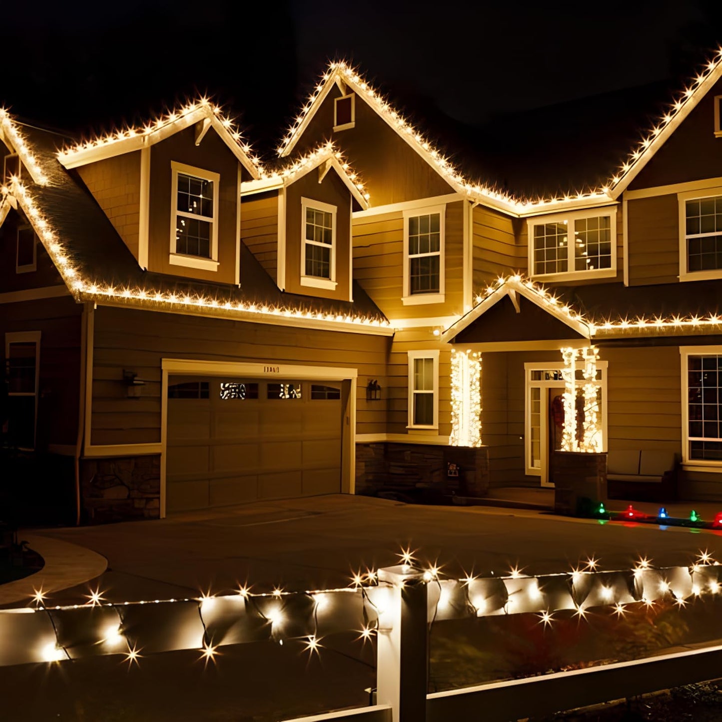 FORT LED Rope Lights Outdoor Waterproof Warm White led Strip Lights, 100 ft led Lights 720 Led Connectable and Flexible Tube Lights UL Plug -Idear for Trees,Pool,Wedding Deck Landscape, Gerden Decor