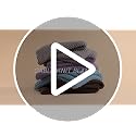 YnM Medium Weight Cotton Chunky Knit Throw Blanket King CA King - Chocolate Brown 80x87 Inches