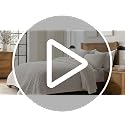 Queen Size Cotton Quilt Set with Box Stitch Design - Birch, 100% Cotton, Soft & Breathable