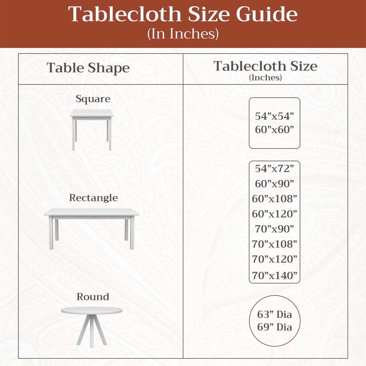 Maison d' Hermine Table Cloth Rectangle Table 100% Cotton 60 x 90 Inches Tablecloth Reusable Decorative Everyday Use for Dining Room, Farmhouse, Home, Party, Festive & Wedding Spring Summer - Campagne
