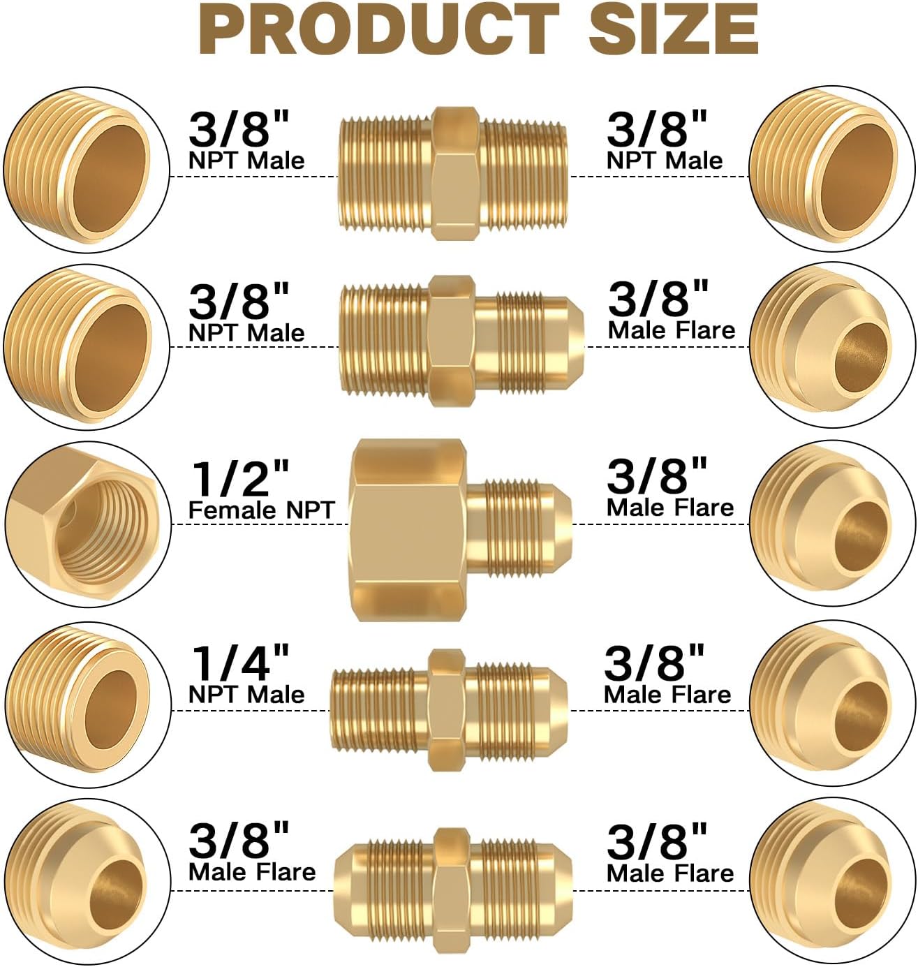 Upgraded 6 Feet High Pressure Braided Propane Hose - Conversion Coupling for BBQ Grill & Fire Pit