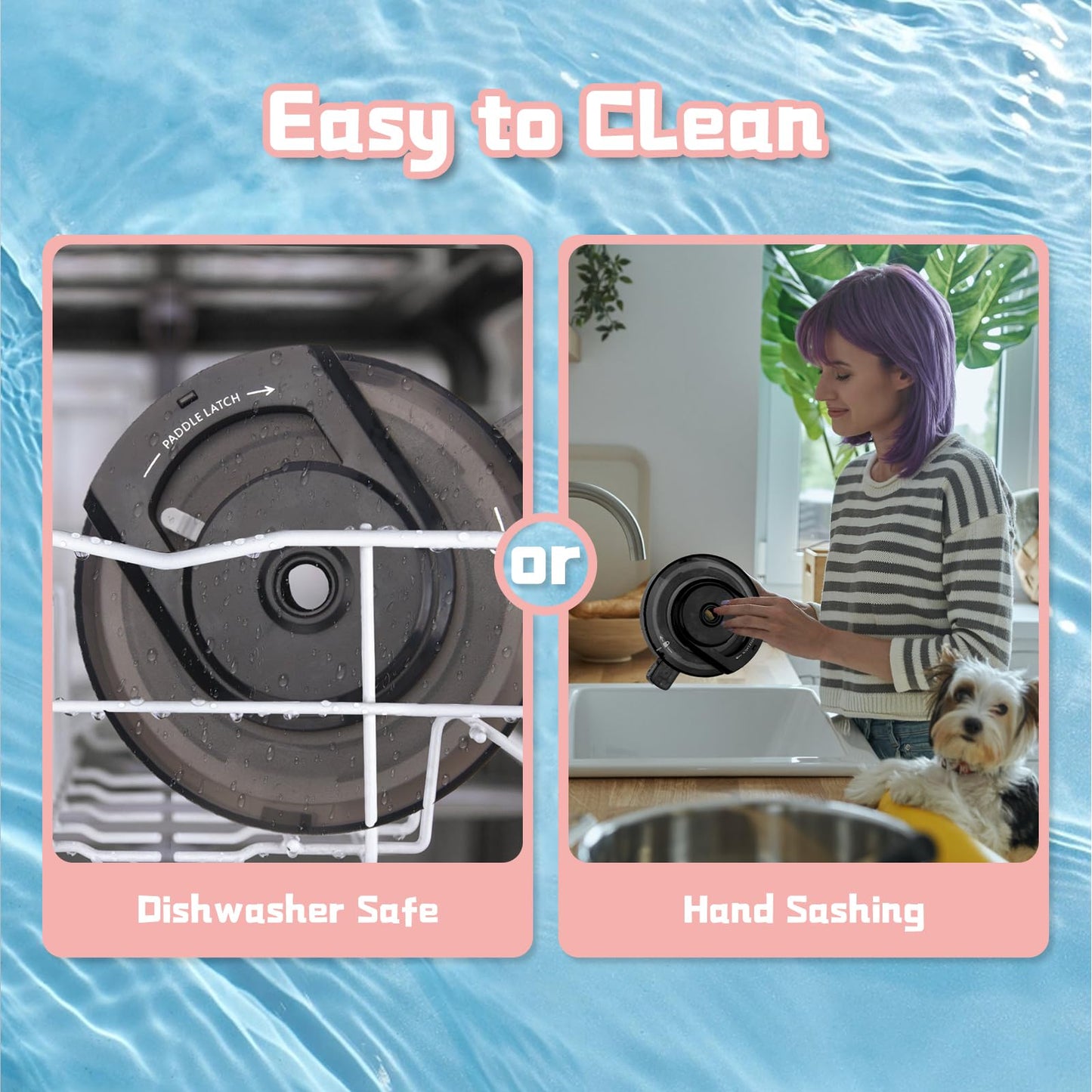 FIIOEOY Outer Bowl Lid Suitable for NC301 Ice Cream Maker, Creami Lid Replacement Compatible with NC299AMZ/NC301/NC300/NC201/NC101 Series (NO Paddle), Reusable, BPA-Free, Dishwasher Safe