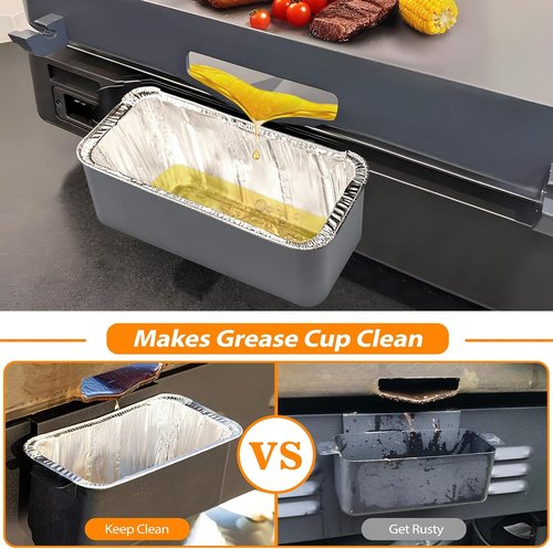 Blackstone 20-Pack Grease Cup Liners | Disposable Drip Pan Liners for 17"/28"/36" Griddles