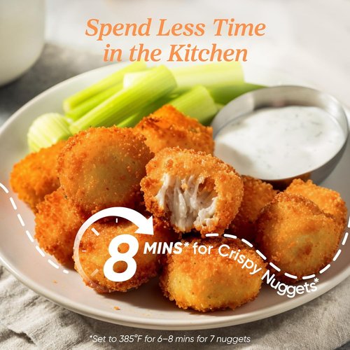 COSORI Air Fryer 2.1 QT - Compact 4-in-1 Air Fryer for Easy Meals & Snacks | 97% Less Oil, Nonstick Basket