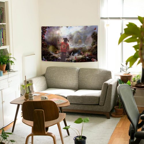 **Chief in The Garden of Eden Flag - Aesthetic Durable 3x5 Feet Tapestry for Indoor/Outdoor Decor**
