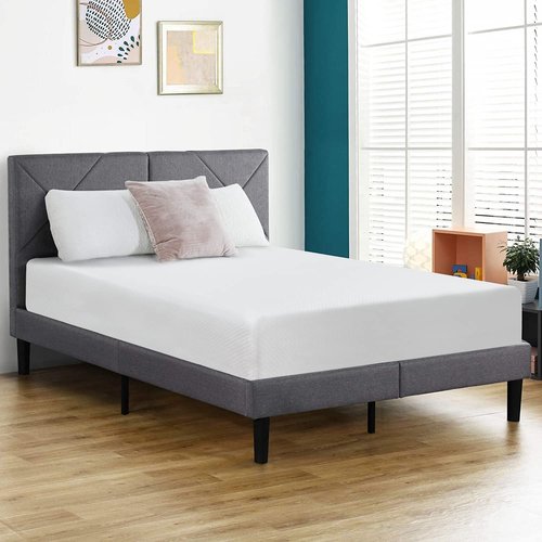 FDW 12-Inch Queen Mattress - Medium Firm Gel Memory Foam | CertiPUR-US Certified | Pressure Relief & Cooling Comfort