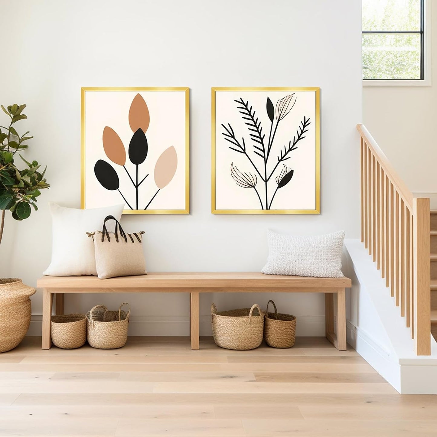 LaVie Home 20x24 Gold Picture Frame - HD Plexiglas Wall Display for Vertical or Horizontal Use