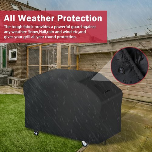 iCOVER Griddle Cover - Waterproof Lightweight Polyester for Blackstone 36-Inch Griddles | Air Vent & Drawstring Protection